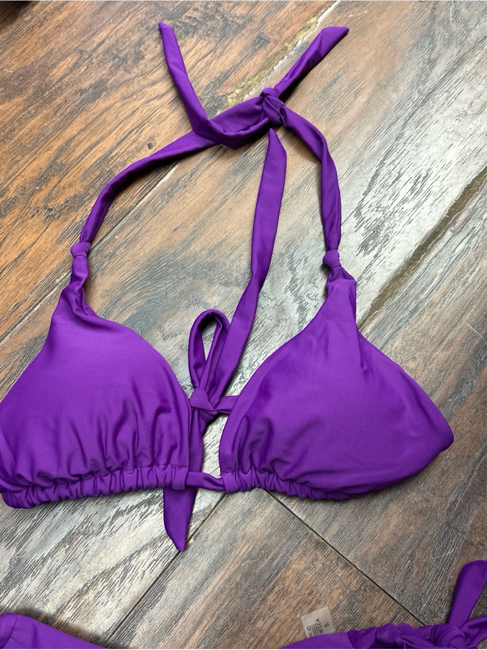 OWICA Bikinis Solid Bikinis Low Waist Bathing Suit Women's Swimming <<329>> - Picture 4 of 5